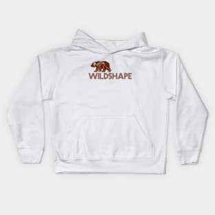 Born To Be Wildshape Kids Hoodie